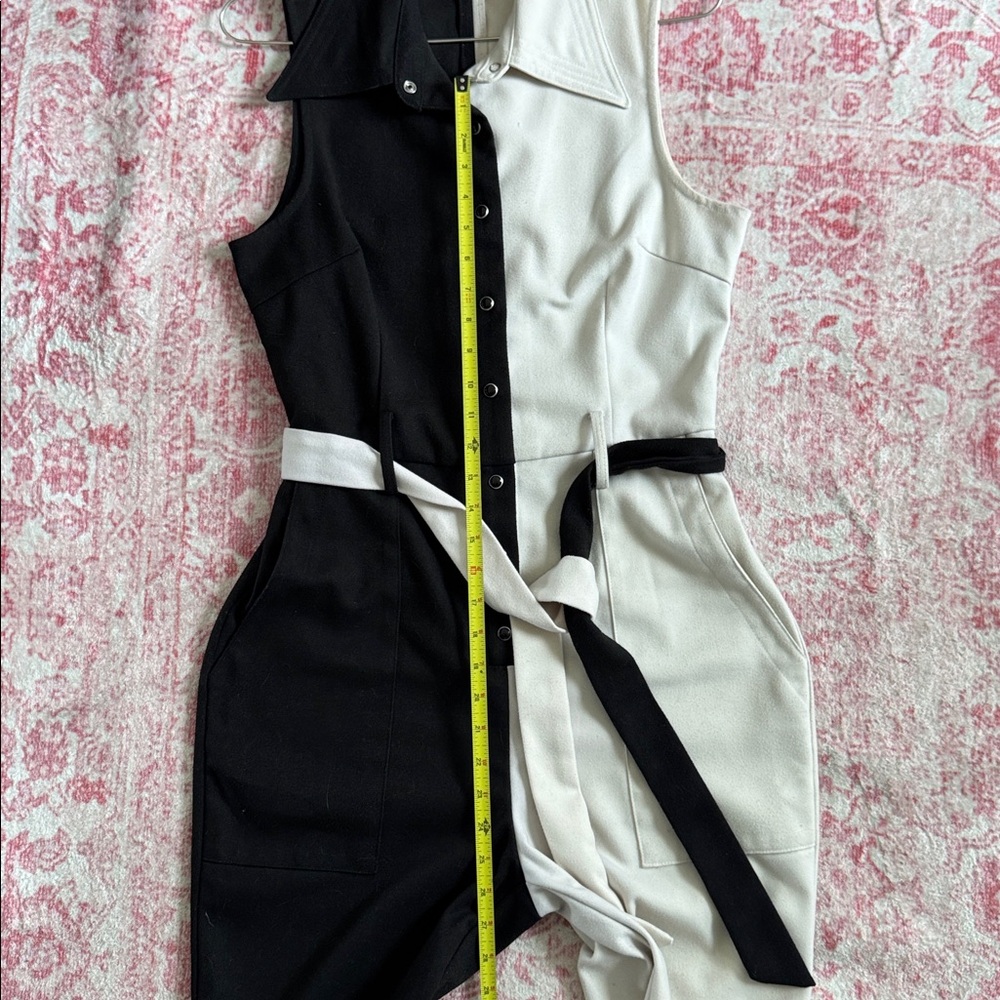 Fashion Brand Company Director’s Black and White Jumpsuit - Picture 11 of 11